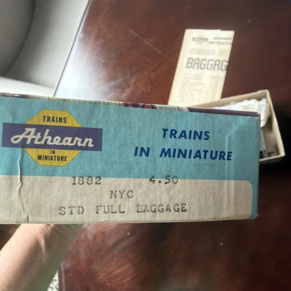 HO scale Athearn New York Central standard diner w/clerestory roof VTG In‎ Box